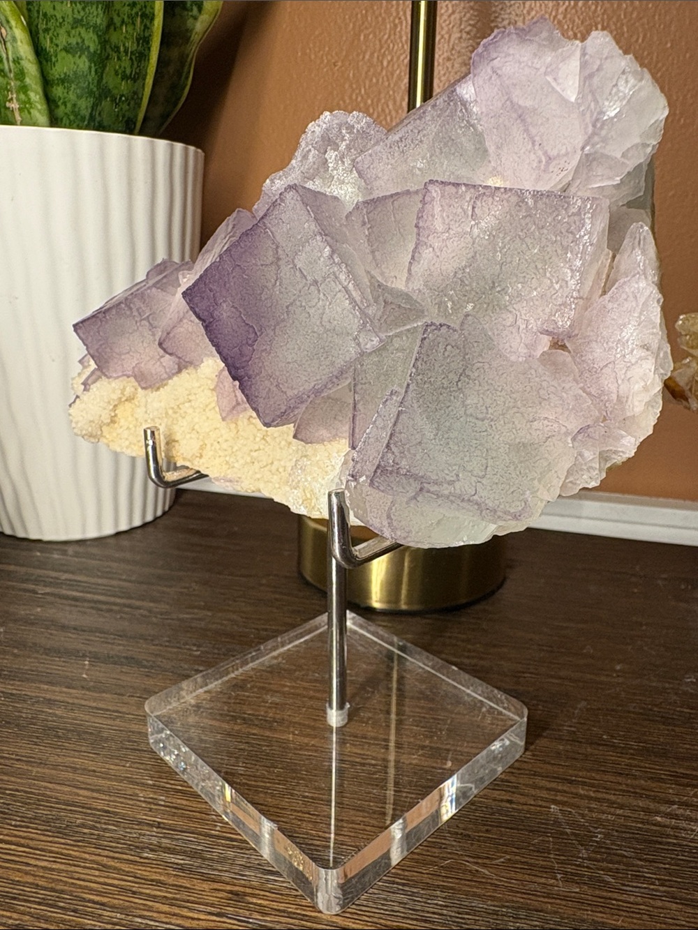 Natural QR Code Fluorite - Picture 3 of 10